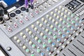 Sound System Console Royalty Free Stock Photo