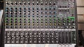 Sound technician& x27;s control panel for mixing music