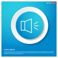 Sound volume icon Royalty Free Stock Photo