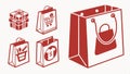 Sound volume icons, audio and speaker symbols, Vector Design, Generative AI