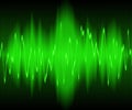 Sound wave Royalty Free Stock Photo