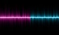 Sound wave background Royalty Free Stock Photo