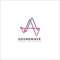 Sound wave logo