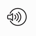 Sound Wave Outline Icon Hearing Loss Listening