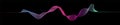 Sound wave. Voise spectrum. Vector dynamic audio waves