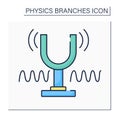 Sound and waves color icon