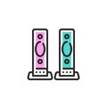 Soundbar speaker line icon