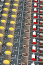 Soundboard close-up