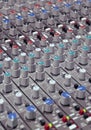 Soundboard knobs Royalty Free Stock Photo