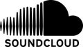 Soundcloud logo printed on white paper