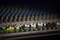 Soundmixer in the nightclub Royalty Free Stock Photo