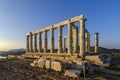 Sounion, Attica / Greece: The temple of Poseidon