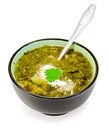 Soup green nettle Royalty Free Stock Photo