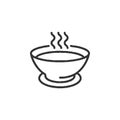 Soup icon vector illustration. Food and cooking Royalty Free Stock Photo
