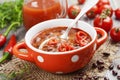 Soup with red bean Royalty Free Stock Photo