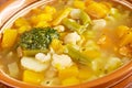Soupe au Pistou Royalty Free Stock Photo