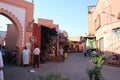 Souq in Marrakech, Morocco Royalty Free Stock Photo