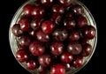 Sour cherries Royalty Free Stock Photo