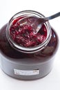 Sour cherry jam Royalty Free Stock Photo