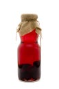 Sour cherry liquor Royalty Free Stock Photo