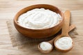 Sour cream Royalty Free Stock Photo