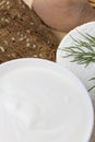 Sour cream and quark Royalty Free Stock Photo