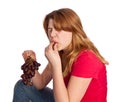 Sour grapes Royalty Free Stock Photo