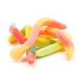 Sour Gummy Worms Royalty Free Stock Photo