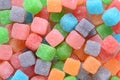 Sour sugar chewy candy background Royalty Free Stock Photo