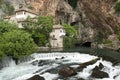 Source of Buna river near the monastery of Blagaj Royalty Free Stock Photo