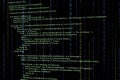 Source code Royalty Free Stock Photo
