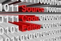 Source code editor