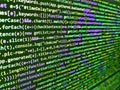 Source code photo. Modern technology background. Css3 code on a colorful background. Software development pattern. Abstract Royalty Free Stock Photo