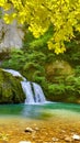 Source du Lison in the beautiful mountains of Jura in Bourgogne-Franche-ComtÃ©