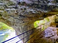 Source du Lison in the beautiful mountains of Jura in Bourgogne-Franche-ComtÃ©