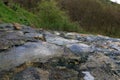 Source of mineral water on the slope of mountain Mashuk