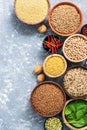 A source of protein and vitamins,a variety of legumes and cereals. Buckwheat, peas, chickpeas,bulgur,buckwheat,brown rice,lentils,