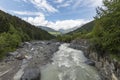 The Frodolfo stream runs through the Valfurva, Italy