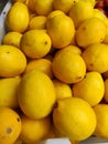 A bunch of fresh limes Royalty Free Stock Photo