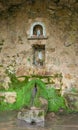 Fontain of El Prat del Pou interior details Royalty Free Stock Photo