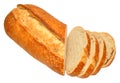 Sourdough Bloomer Bread Loaf