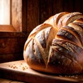 sourdough bread freshly baked bread, food staple for meals