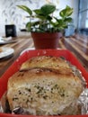 Sourdough Garlic bread,  moist and yummy Ã°Å¸âÂ Royalty Free Stock Photo