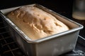 sourdough starter, with a rich and tangy flavor, being baked into loaf of crusty bread