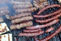 Sousage and traditional romanian food Meat Balls \