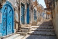 Typical street inside the medieval Sousse medina