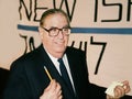 Abba Eban in Jerusalem Royalty Free Stock Photo