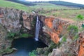 South Africa, East, Mpumalanga province, Mac Mac Falls, waterfall, pond Royalty Free Stock Photo