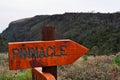 South Africa, East, Mpumalanga province, sign, Pinnacle, Blyde River Canyon, nature reserve