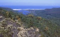 South Africa: Overlooking the flowering coastal area in the Nature Valley along Garden Route